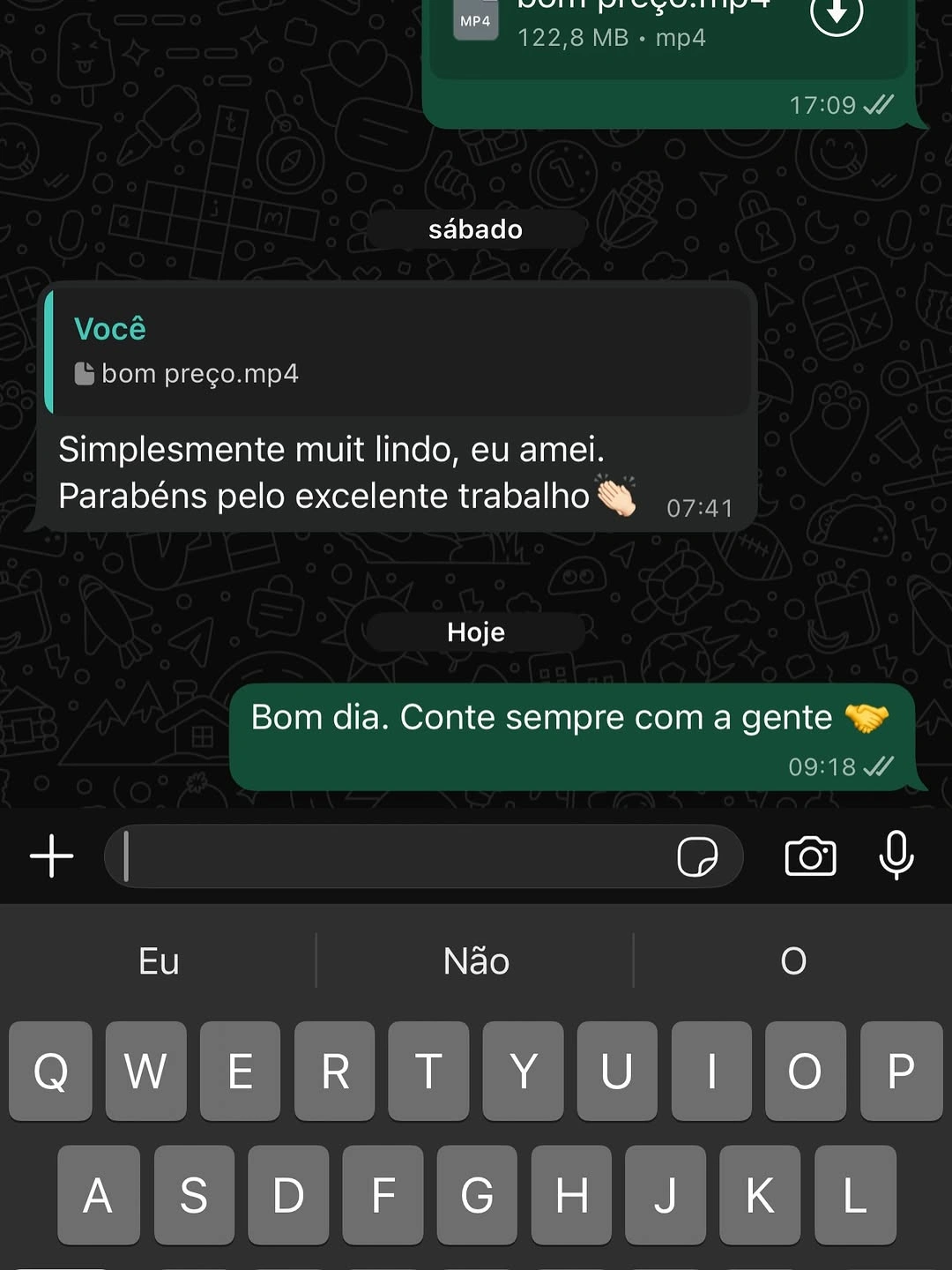Print de depoimento de cliente 6