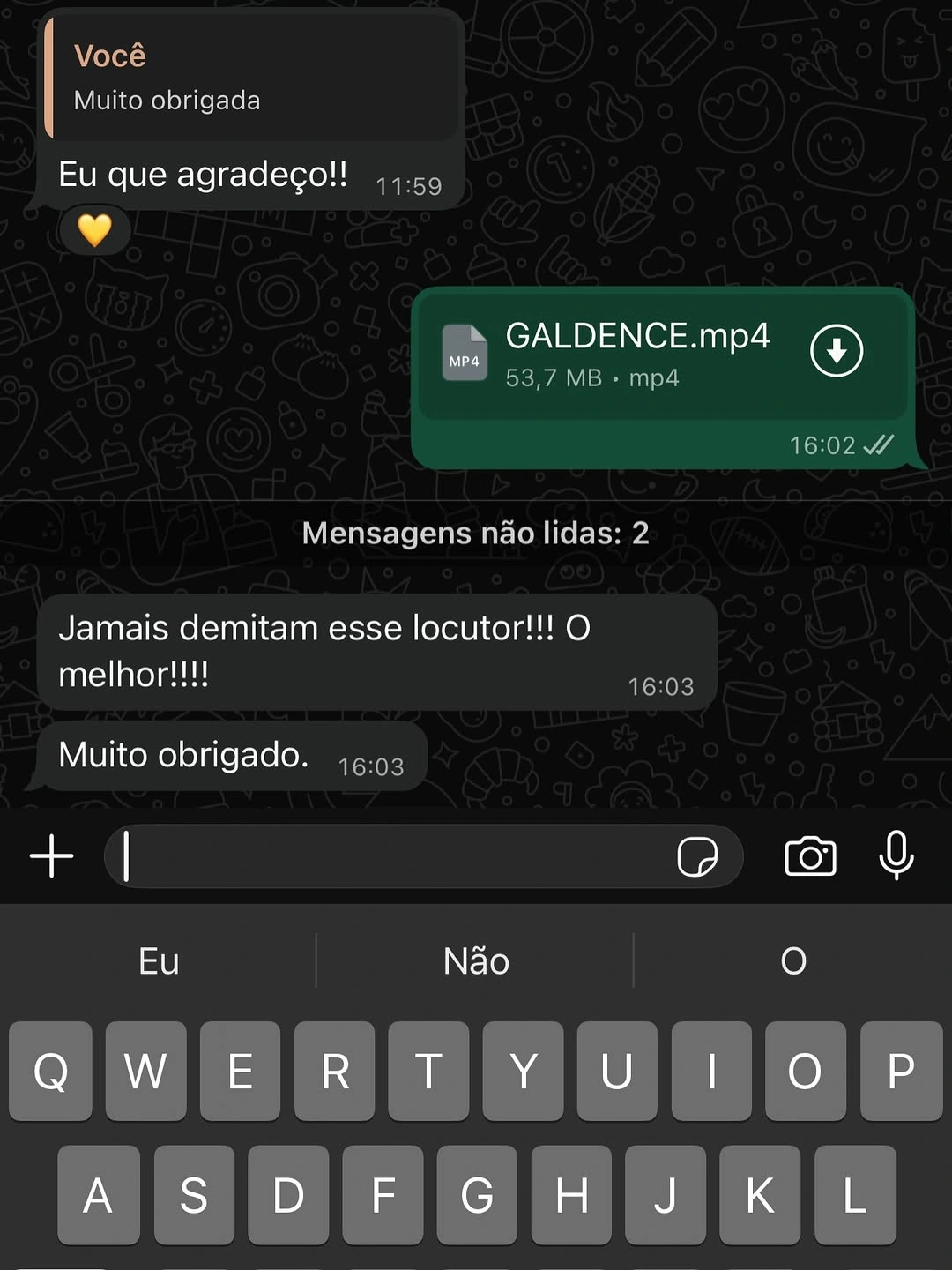Print de depoimento de cliente 7