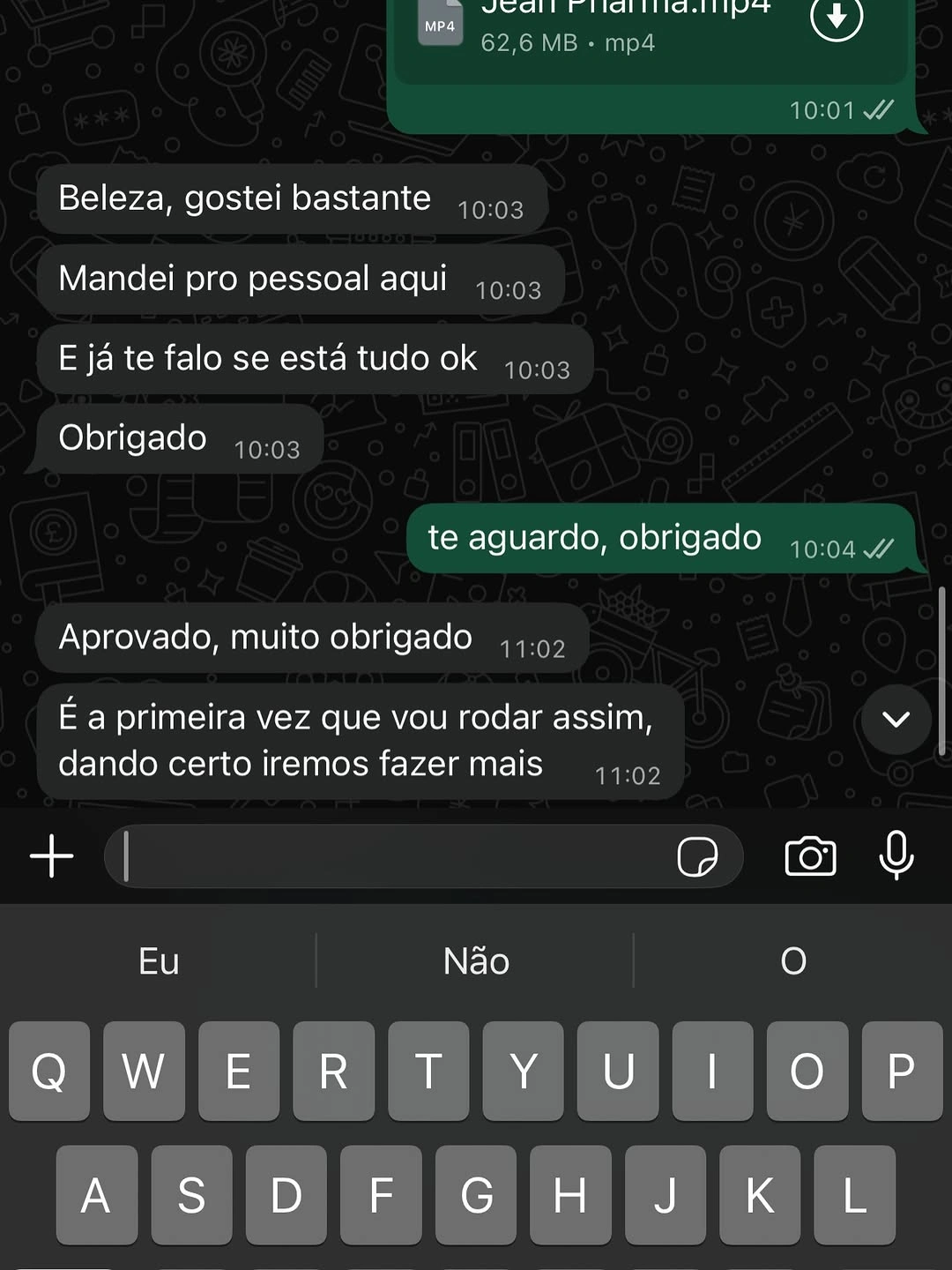 Print de depoimento de cliente 5